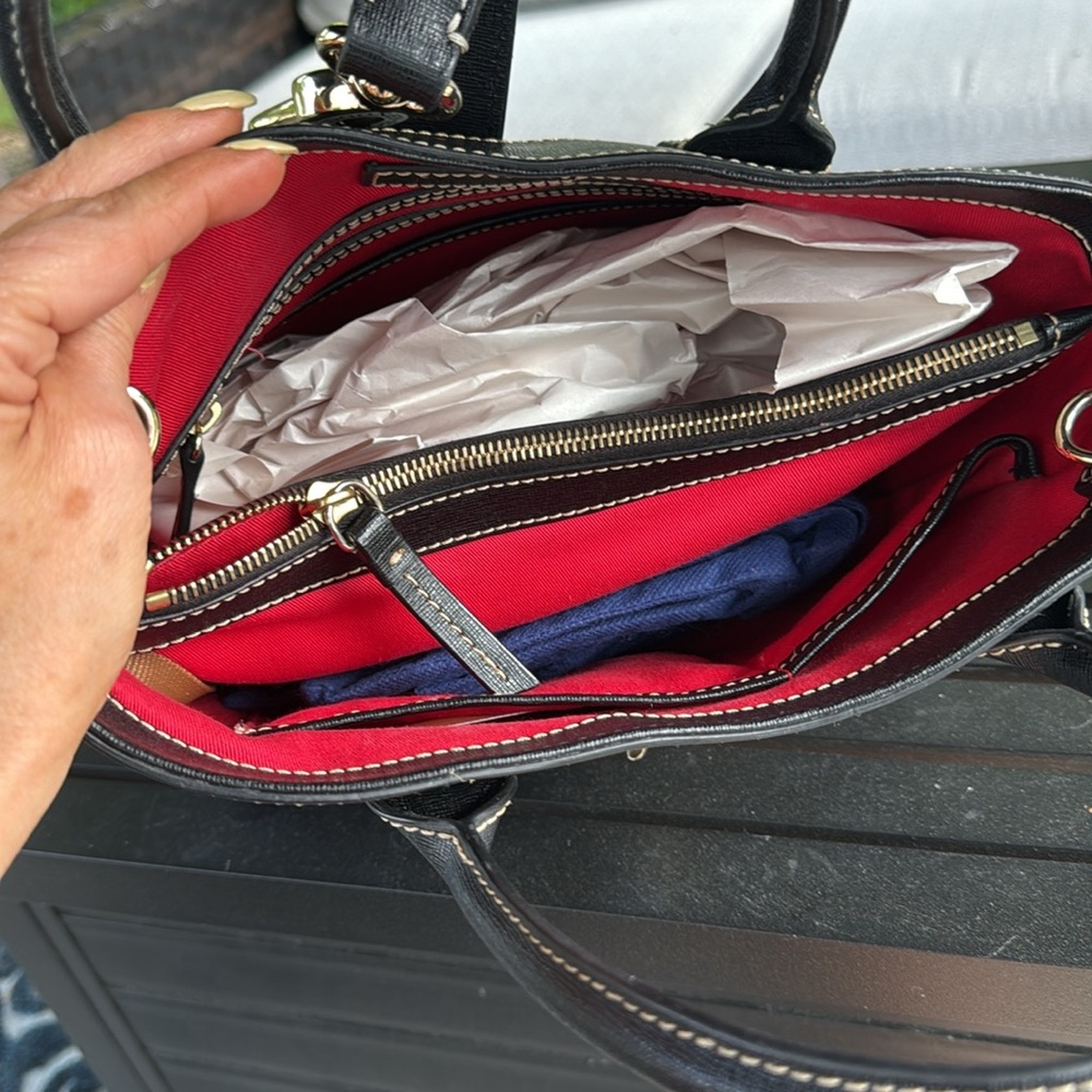 Dooney & Bourke Black Purse Bag - Picture 7 of 12